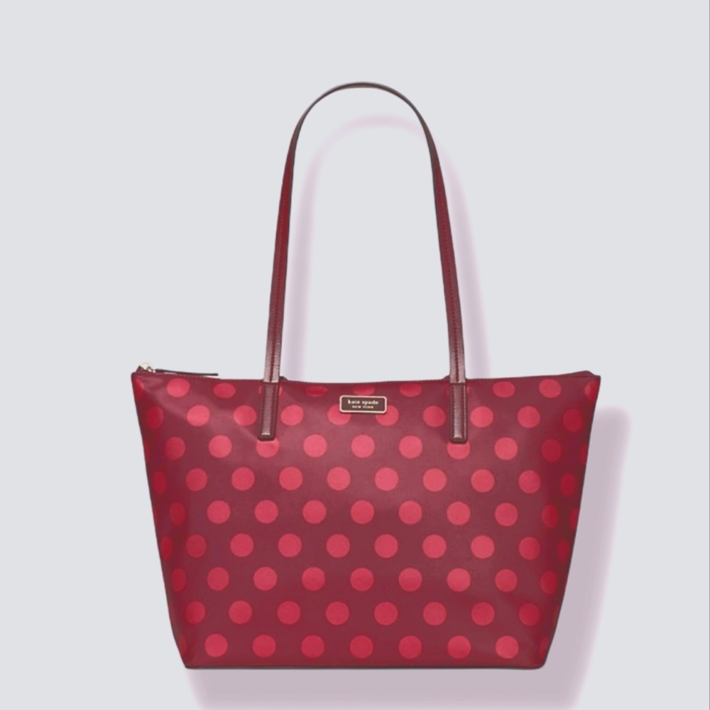 NWT Kate Spade Hayden Polkadot Tote